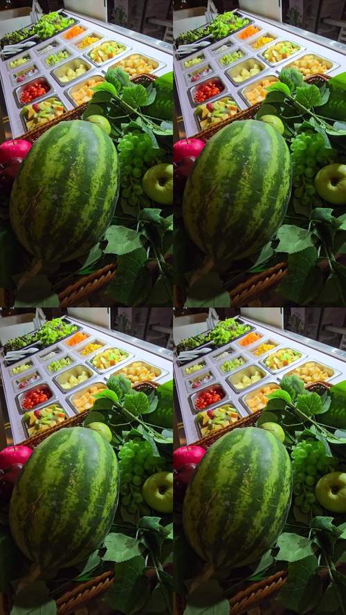 熱帶風情 新鮮水果沙拉的繽紛盛宴